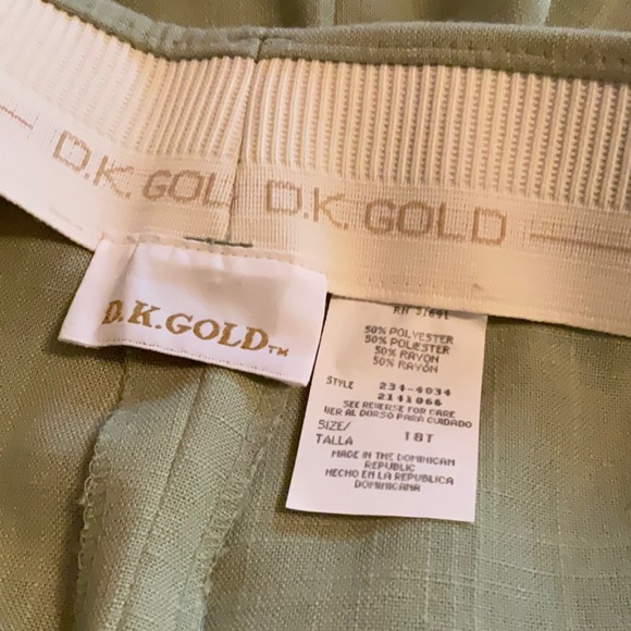 Beautiful Tall Lime Green Slacks - Picture 5 of 5